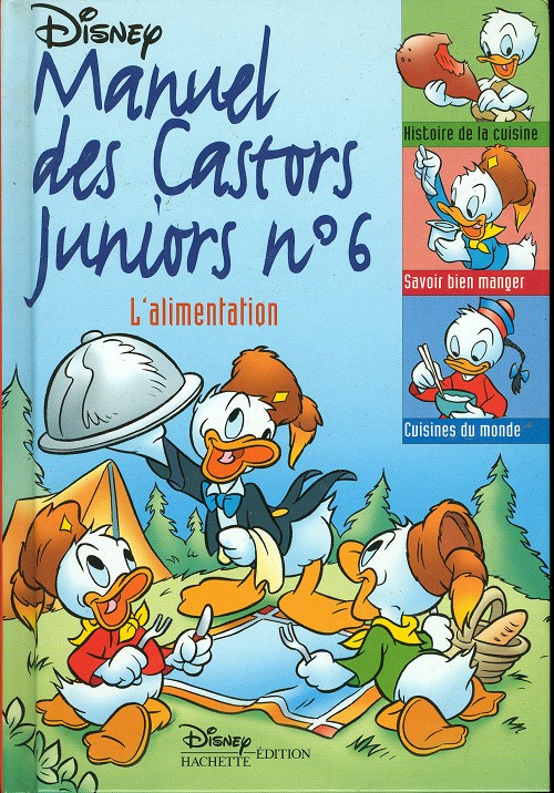 Couverture de l'album Manuel des Castors Juniors 2ème série Tome 6 L'alimentation