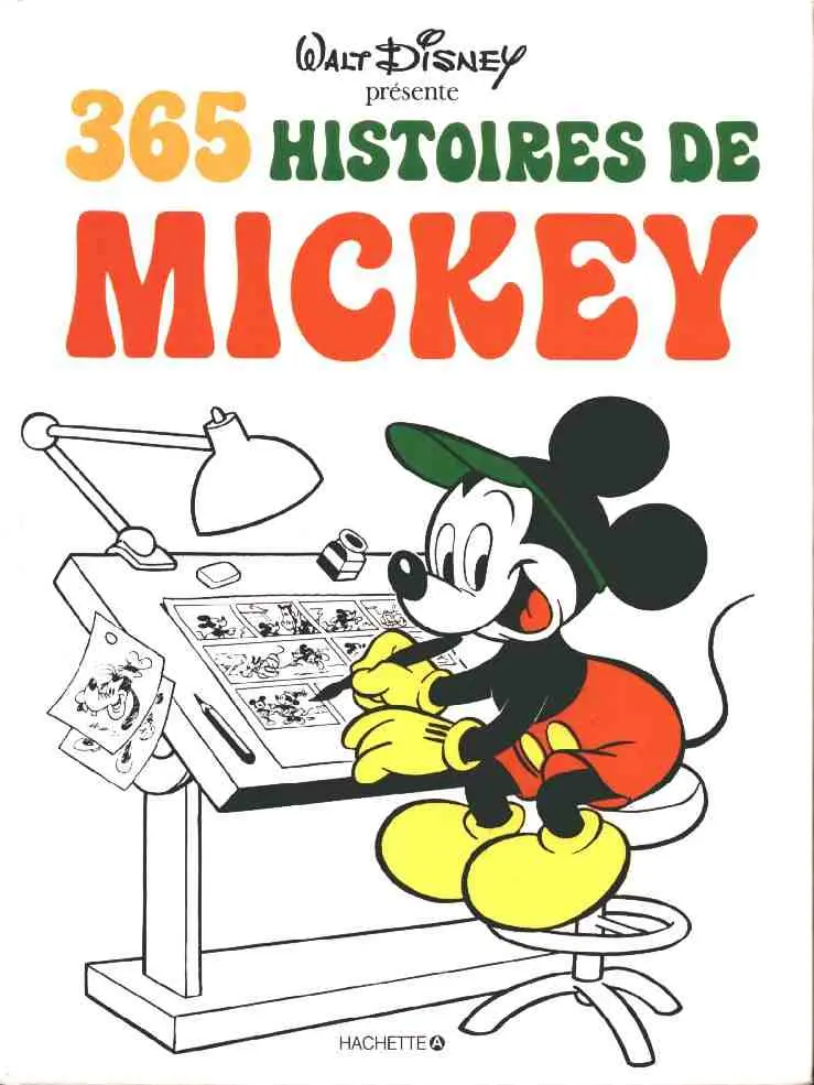 Couverture de l'album 365 histoires de Mickey