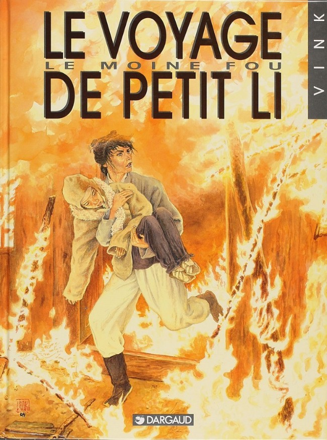 Couverture de l'album Le Moine fou Tome 8 Le voyage de petit Li