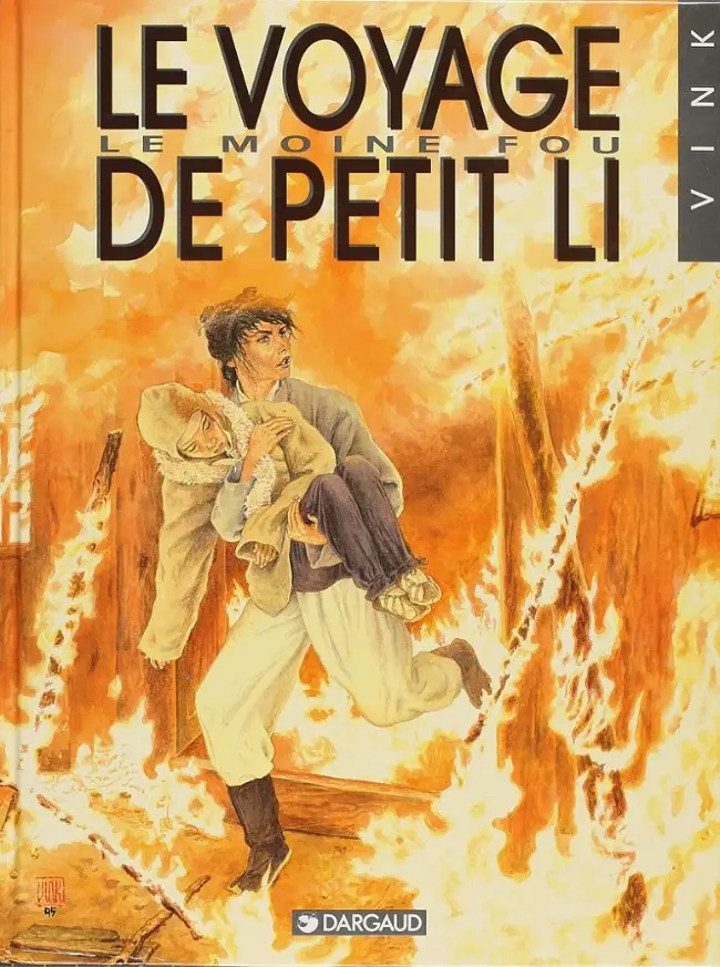 Couverture de l'album Le Moine fou Tome 8 Le voyage de petit Li