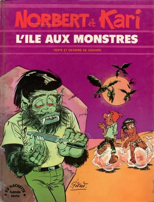 Couverture de l'album Norbert et Kari Tome 3 L'île aux monstres