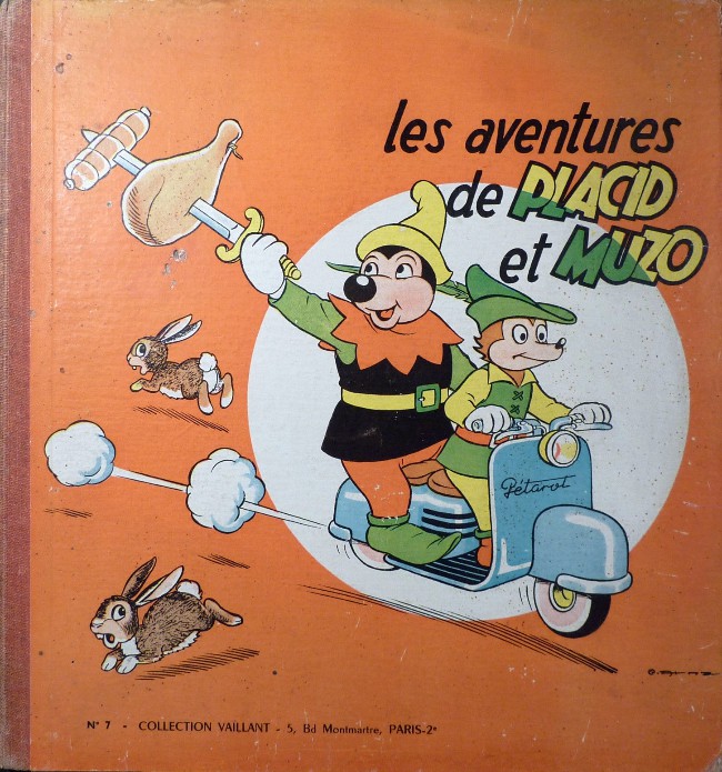 Couverture de l'album Les aventures de Placid et Muzo N° 7