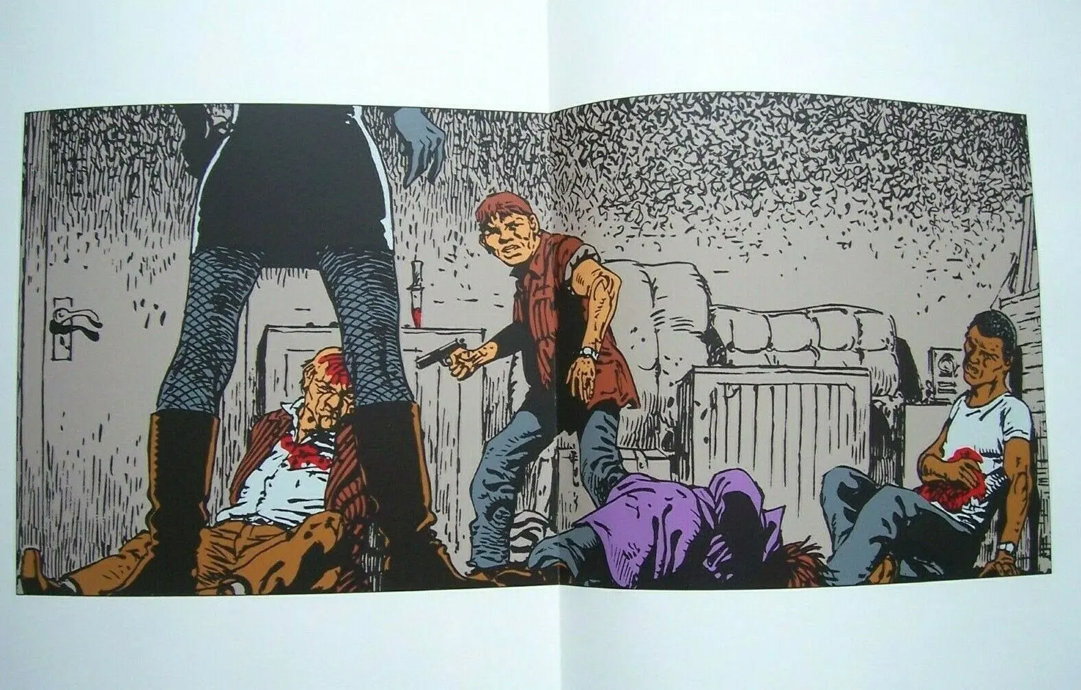 Planche de l'album Une nuit de pleine lune