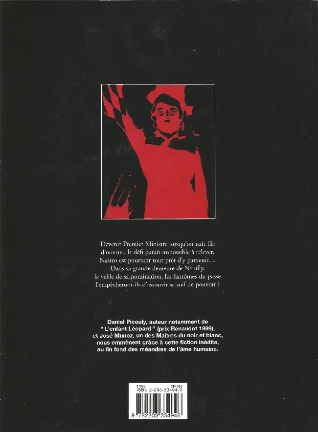 Verso de l'album Retour de flammes