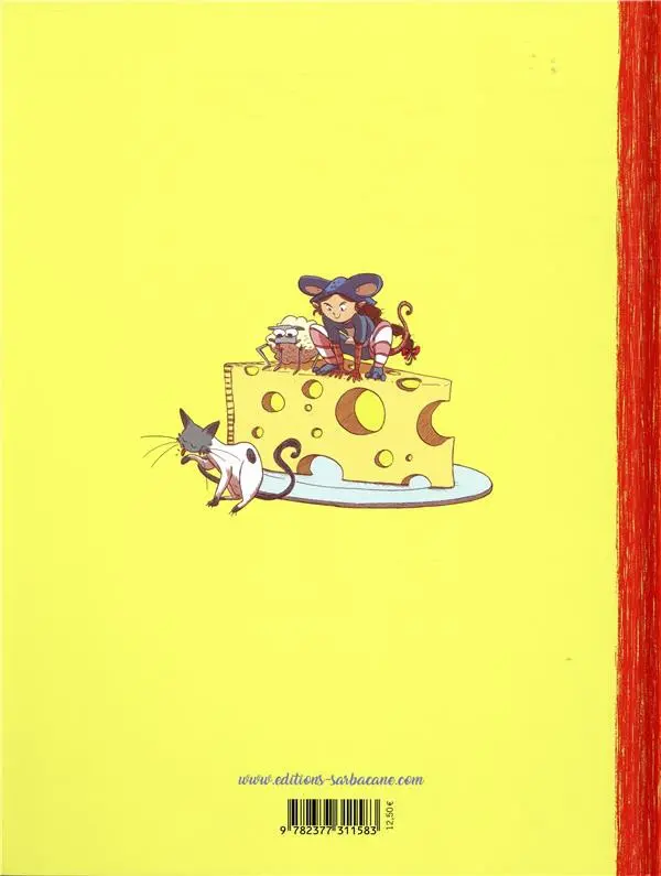 Verso de l'album Scouick ! Ma vie de souris