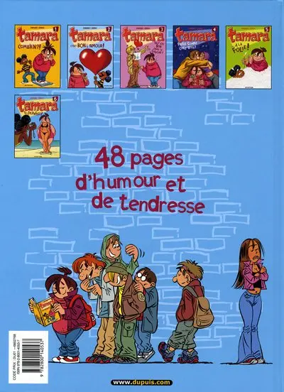 Verso de l'album Tamara Tome 6 Tu dépasses !