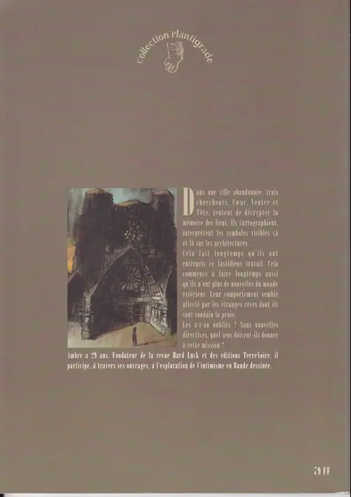 Verso de l'album Trinité