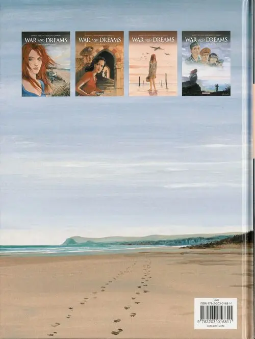 Verso de l'album War and dreams Tome 3 Le Repaire du Mille-pattes