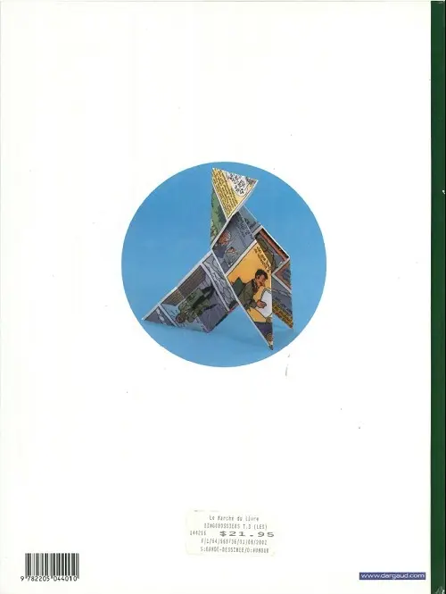 Verso de l'album Les Dingodossiers Tome 3