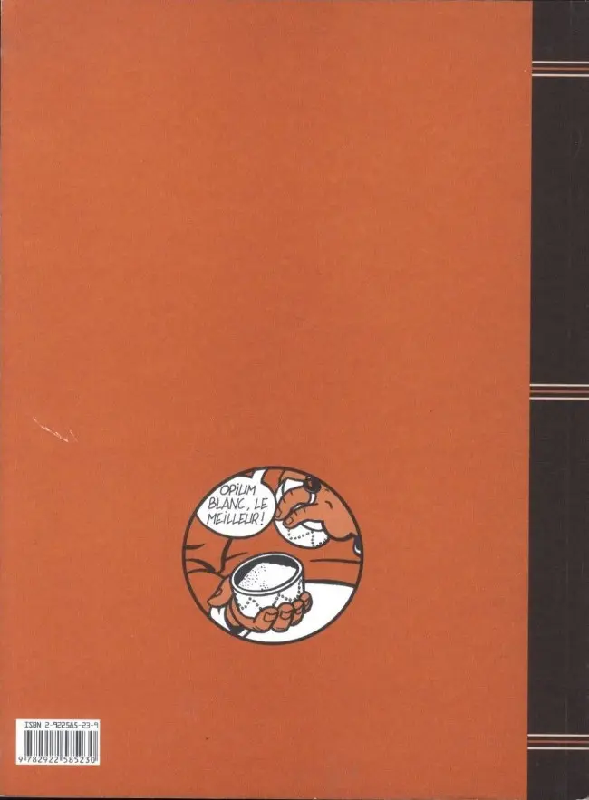 Verso de l'album Ivoire