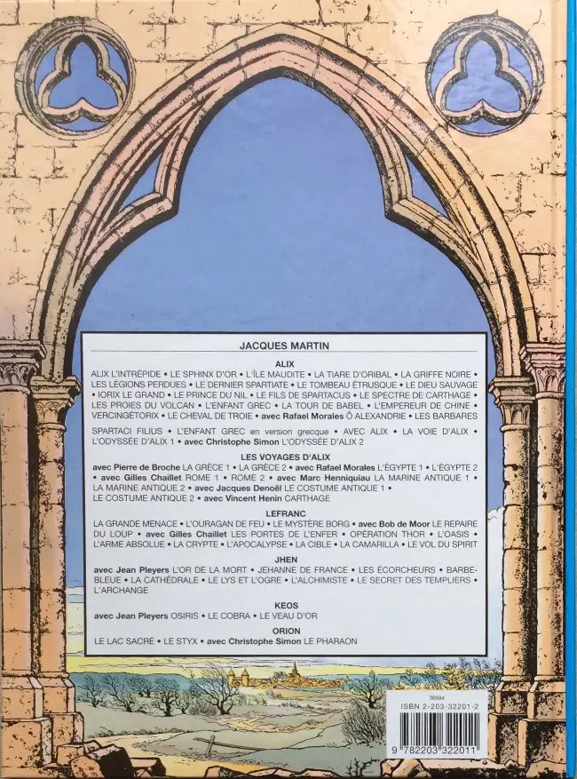 Verso de l'album Jhen Tome 3 Les écorcheurs