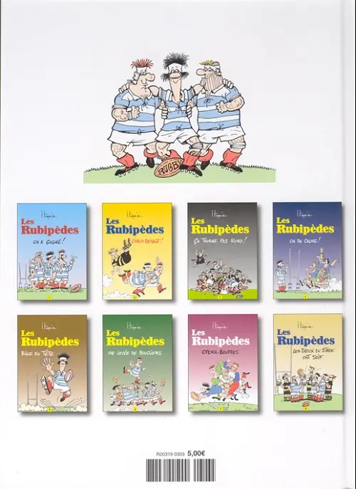 Verso de l'album Les Rubipèdes Tome 1 On a gagné !