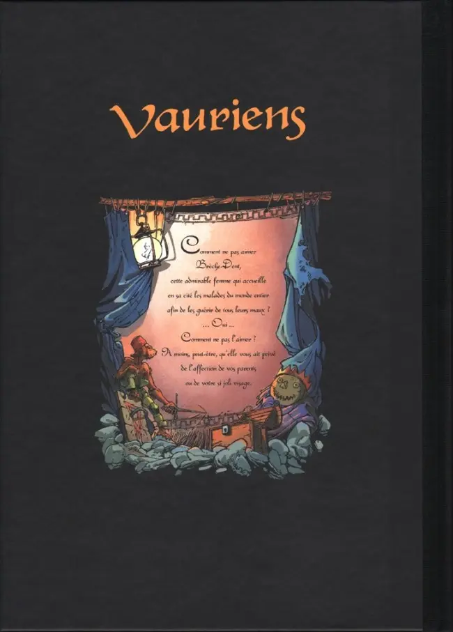 Verso de l'album Vauriens Tome 3 Justine des Dieux