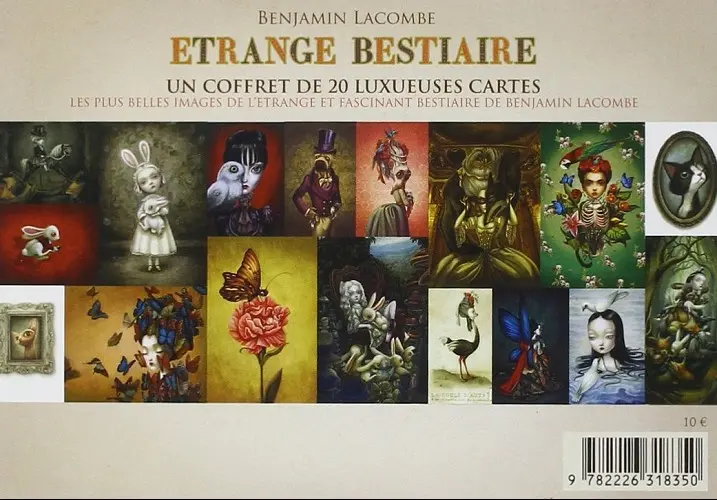 Verso de l'album Étrange bestiaire