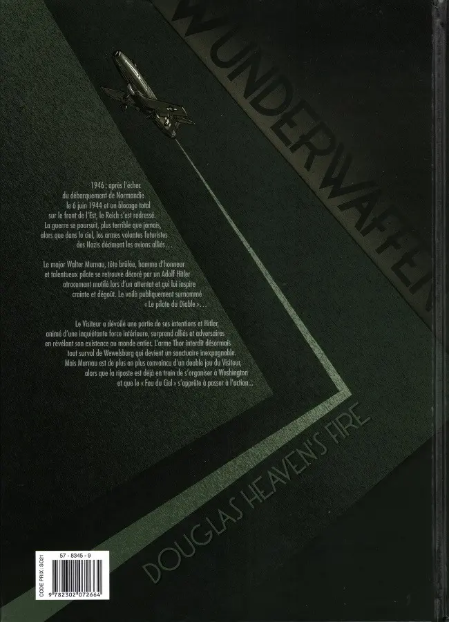 Verso de l'album Wunderwaffen Tome 14 Le Feu du ciel
