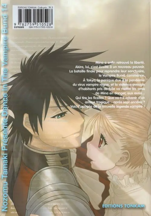 Verso de l'album Dance in the Vampire Bund 14