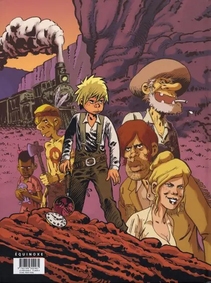 Verso de l'album Butch Cassidy Tome 1 Walnut Grave
