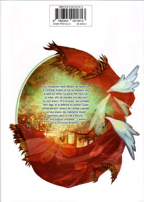 Verso de l'album Cagaster Tome 5
