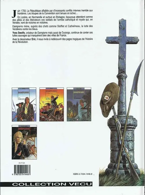Verso de l'album Dampierre Tome 3 Les émissaires