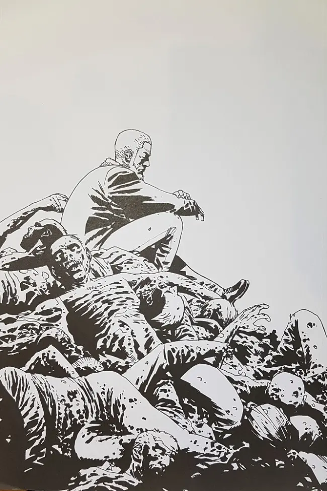 Verso de l'album Walking Dead Tome 33 Épilogue