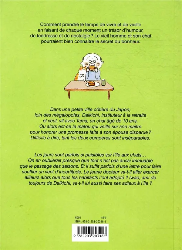 Verso de l'album Le Vieil homme et son chat 5 retombent toujours sur leurs pattes