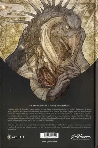 Verso de l'album The Power of the Dark Crystal Tome 2