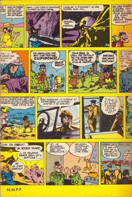 Verso de l'album Pilote N° 5
