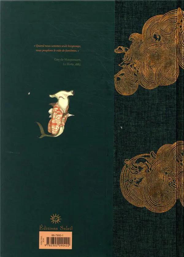 Verso de l'album Esprits et créatures du Japon