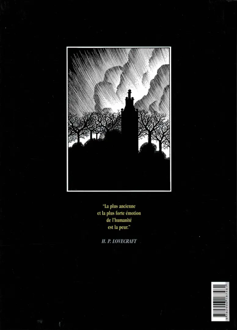 Verso de l'album Cromwell Stone Tome 1