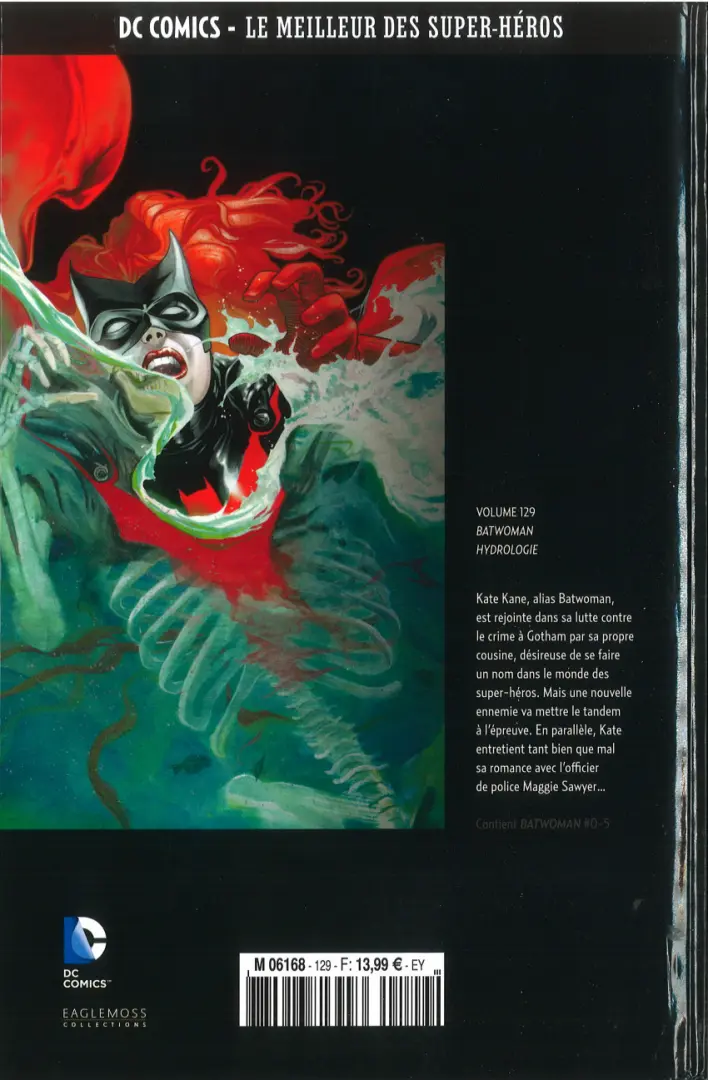 Verso de l'album DC Comics - Le Meilleur des Super-Héros Volume 129 Batwoman - Hydrologie