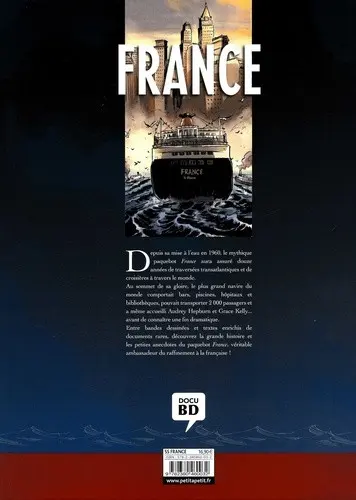 Verso de l'album France en bandes dessinées