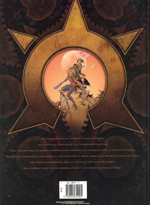 Verso de l'album Les Naufragés d'Ythaq Tome 1 Terra incognita