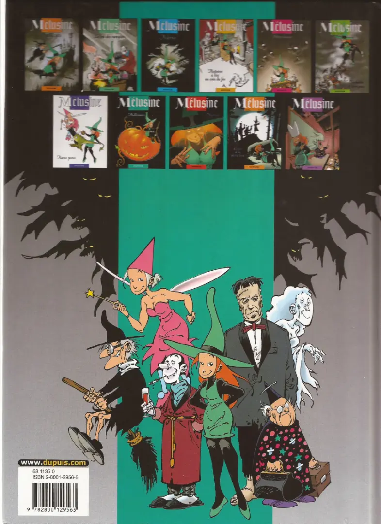 Verso de l'album Mélusine Tome 8 Halloween