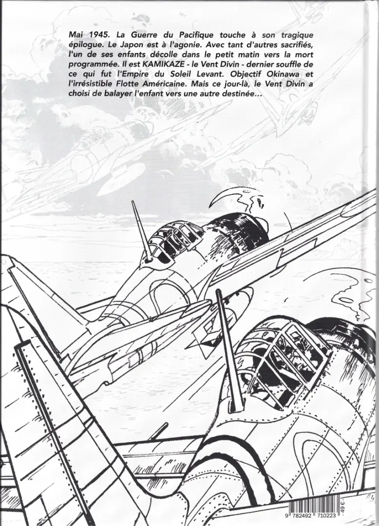 Verso de l'album Le Dernier kamikaze Intégrale