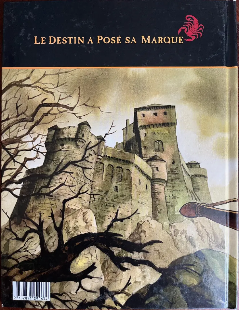 Verso de l'album Le Scorpion Tome 3 La Croix de Pierre