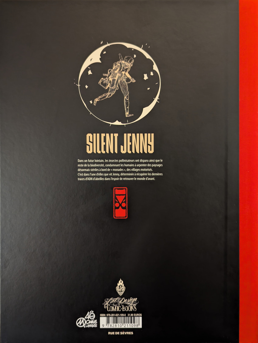 Verso de l'album Silent Jenny