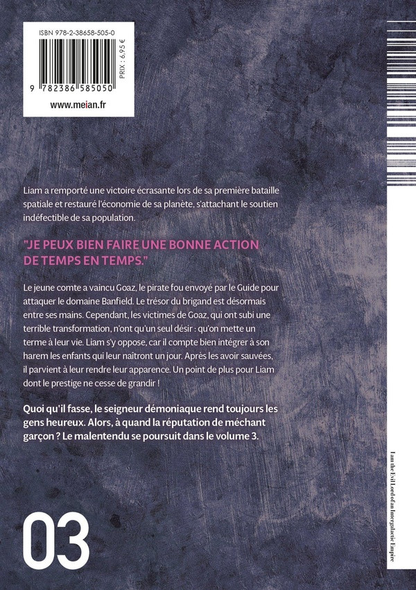 Verso de l'album I'm the evil lord of an intergalactic empire 03