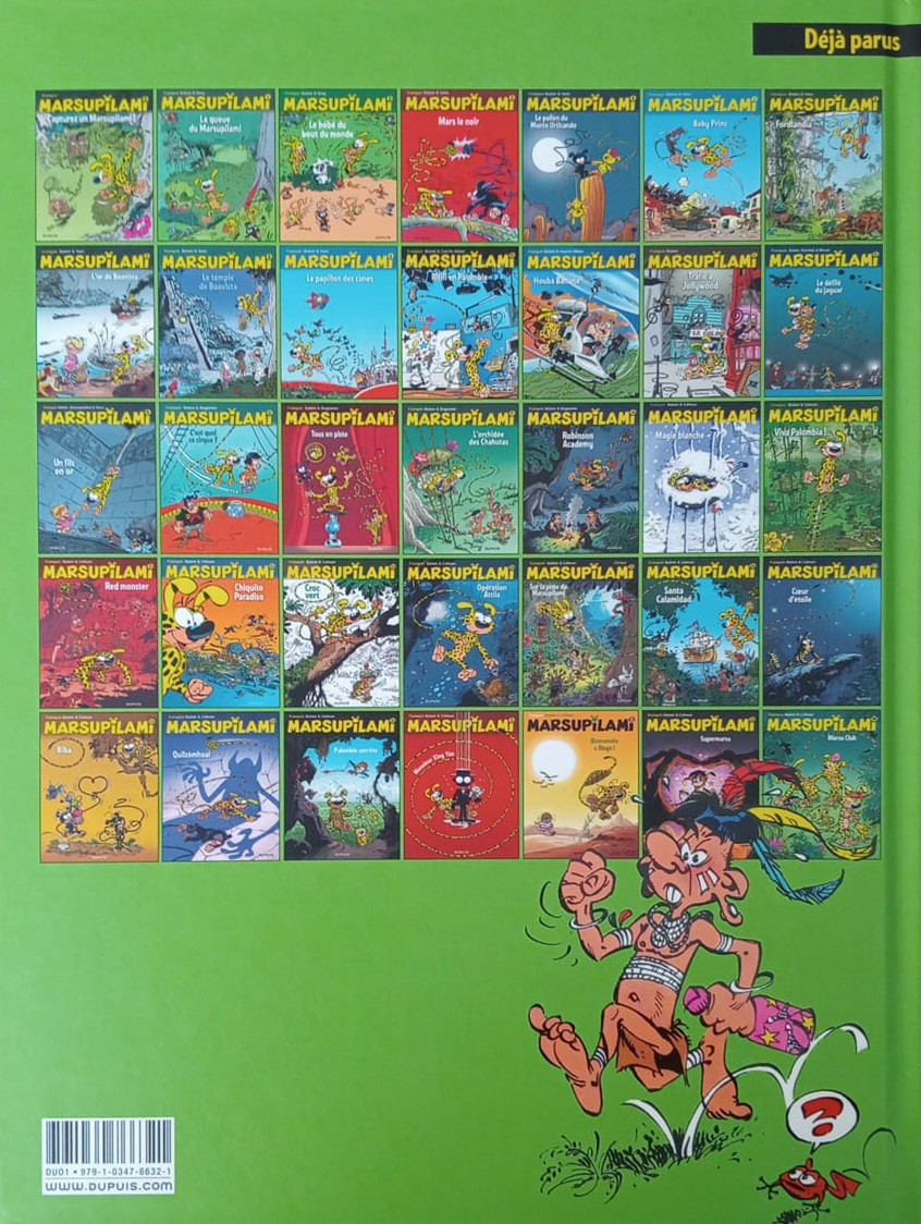 Verso de l'album Marsupilami Tome 6 Fordlandia