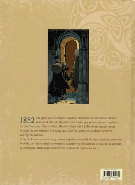 Verso de l'album L'École Capucine Tome 2 L'Héritier