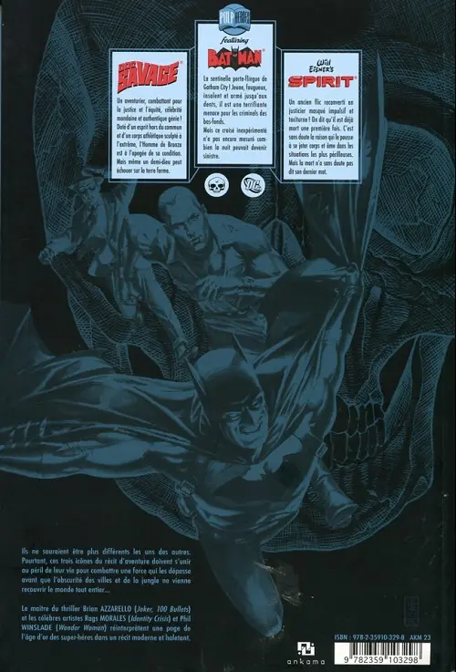 Verso de l'album First Wave Tome 2