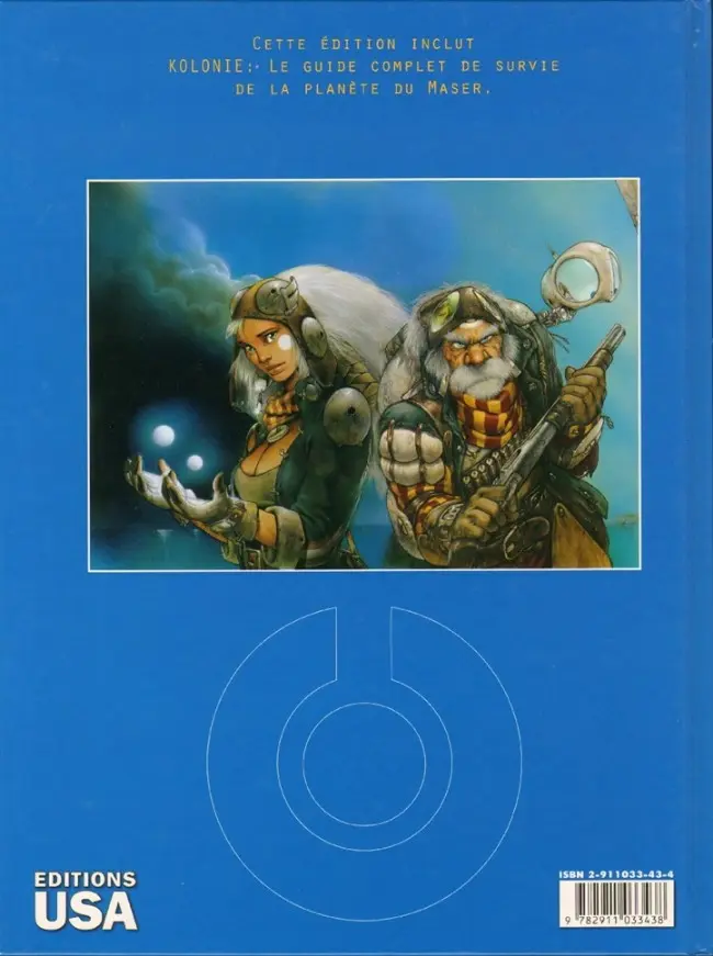 Verso de l'album Les Gardiens du Maser Tome 2 L'ile des nains