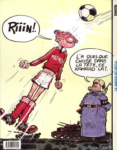 Verso de l'album Le Goulag Tome 6 Le match du siècle