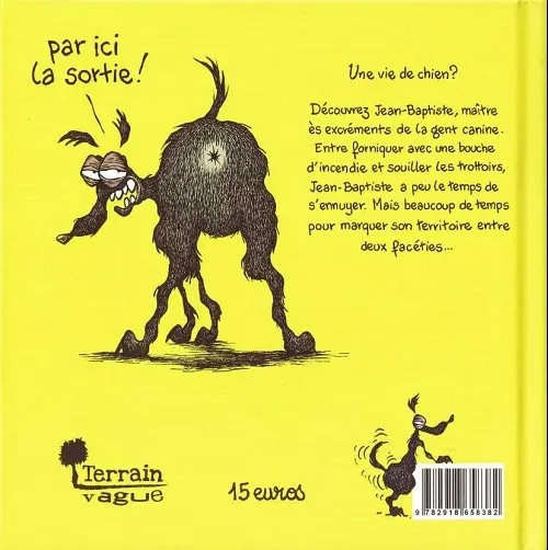 Verso de l'album Jean-Baptiste