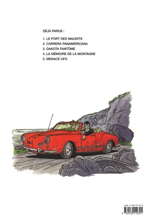 Verso de l'album Lou Smog Tome 6 Panique sous le chapiteau