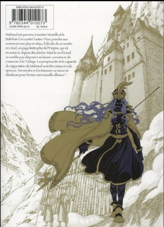 Verso de l'album Altaïr Volume 9