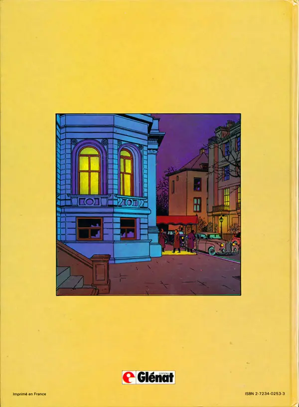 Verso de l'album Les aventures du Professeur La Palme Tome 1 Le mystère de la plante Tako