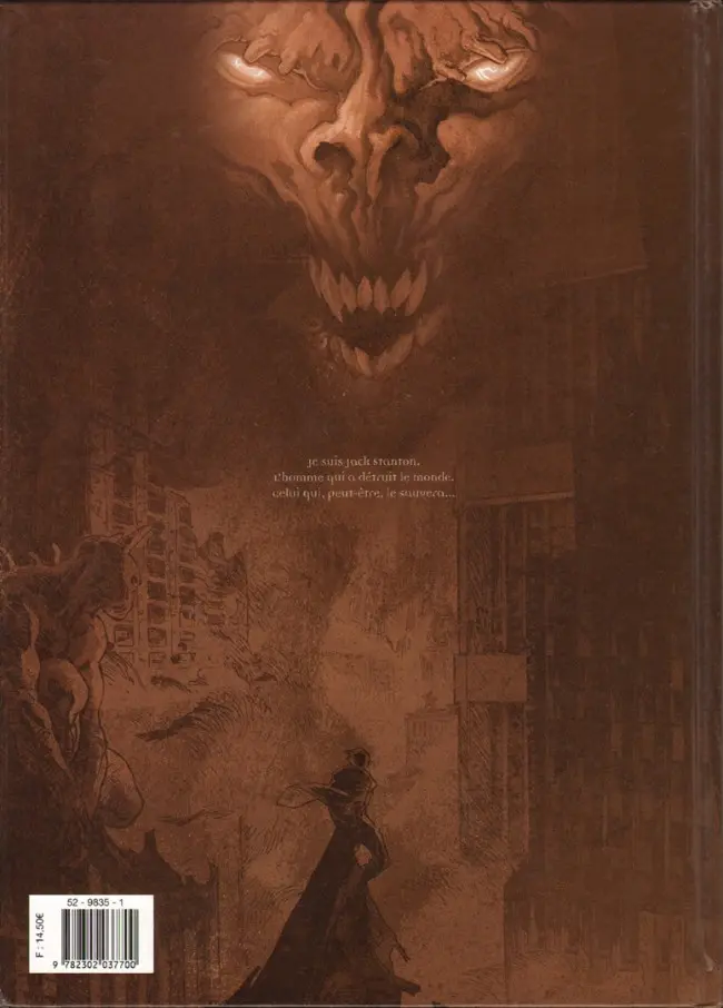 Verso de l'album Prophet Tome 4 De profundis