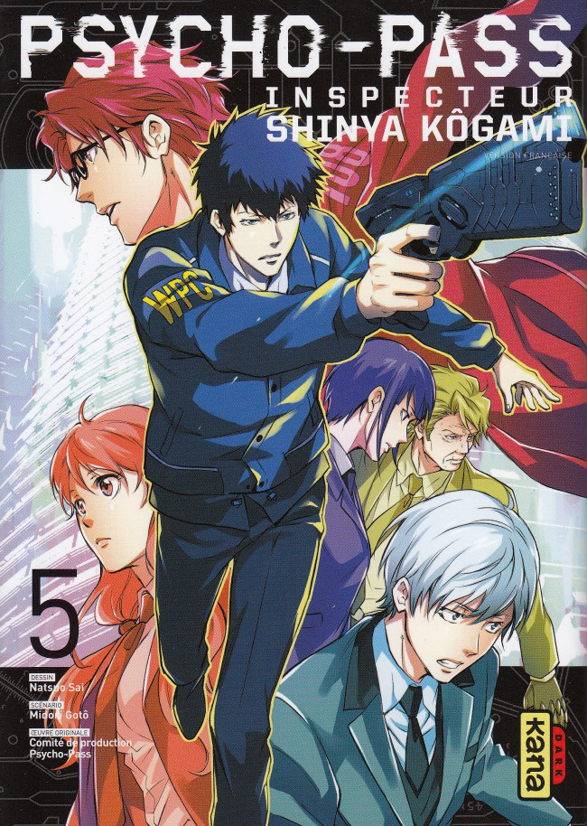 Couverture de l'album Psycho-Pass - Inspecteur Shinya Kôgami 5