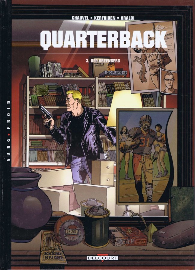 Couverture de l'album Quarterback Tome 3 Red Greenberg