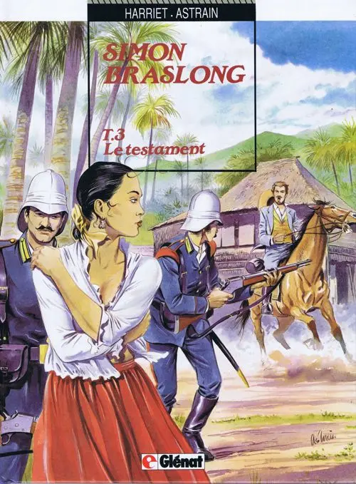 Couverture de l'album Simon Braslong Tome 3 Le testament